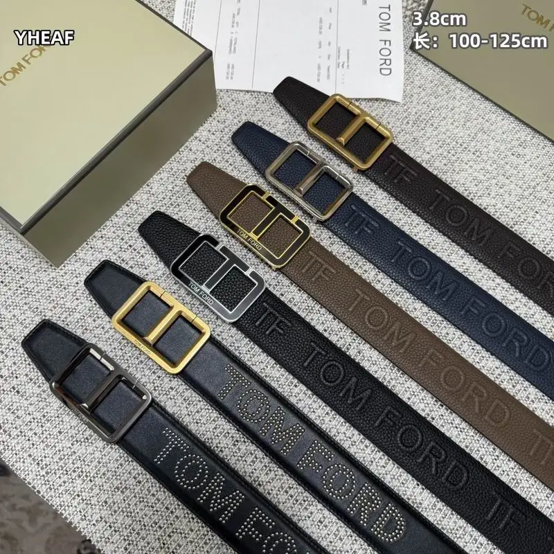 Tom Ford belt 38mmX100-125cm 8L42